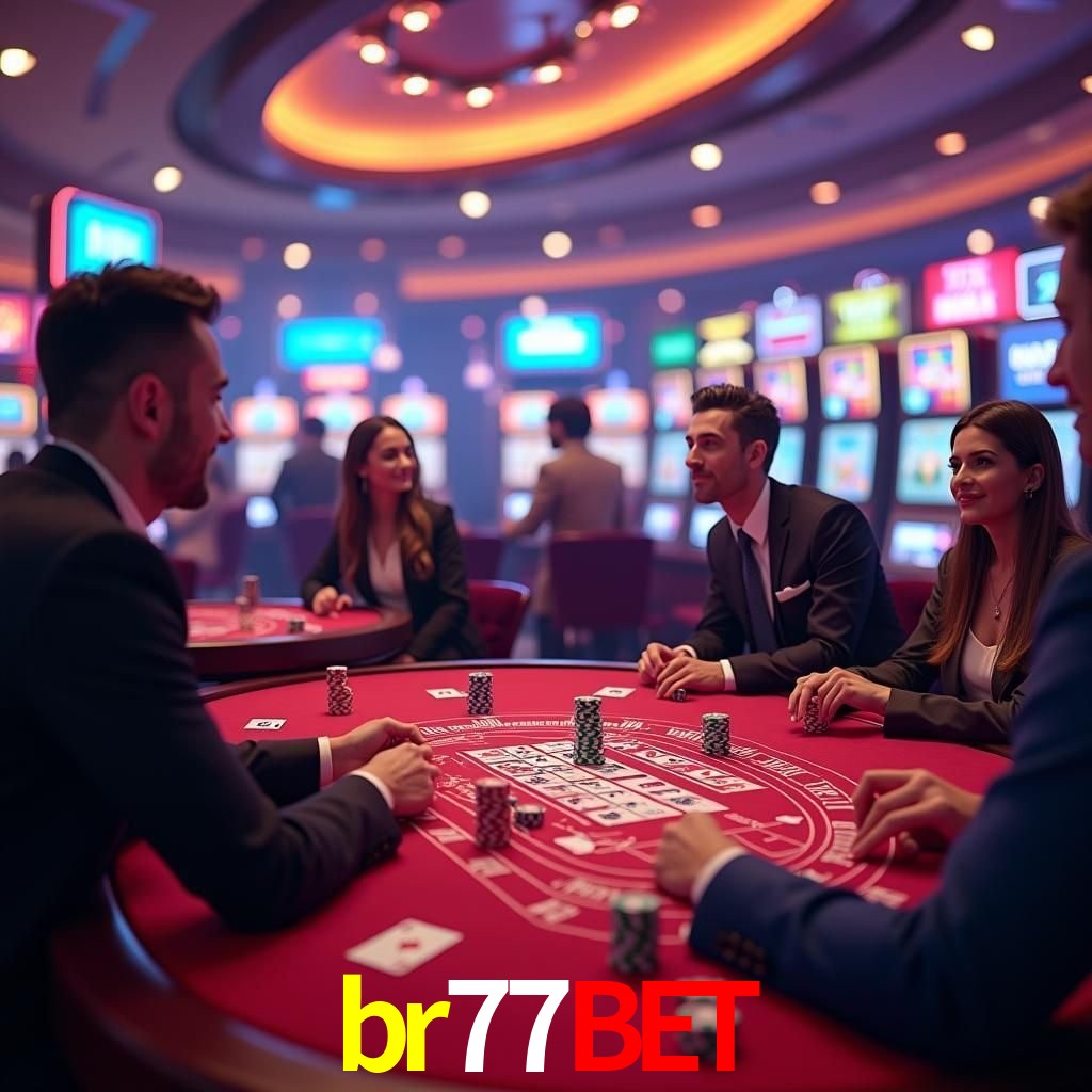 Interface do App br77bet